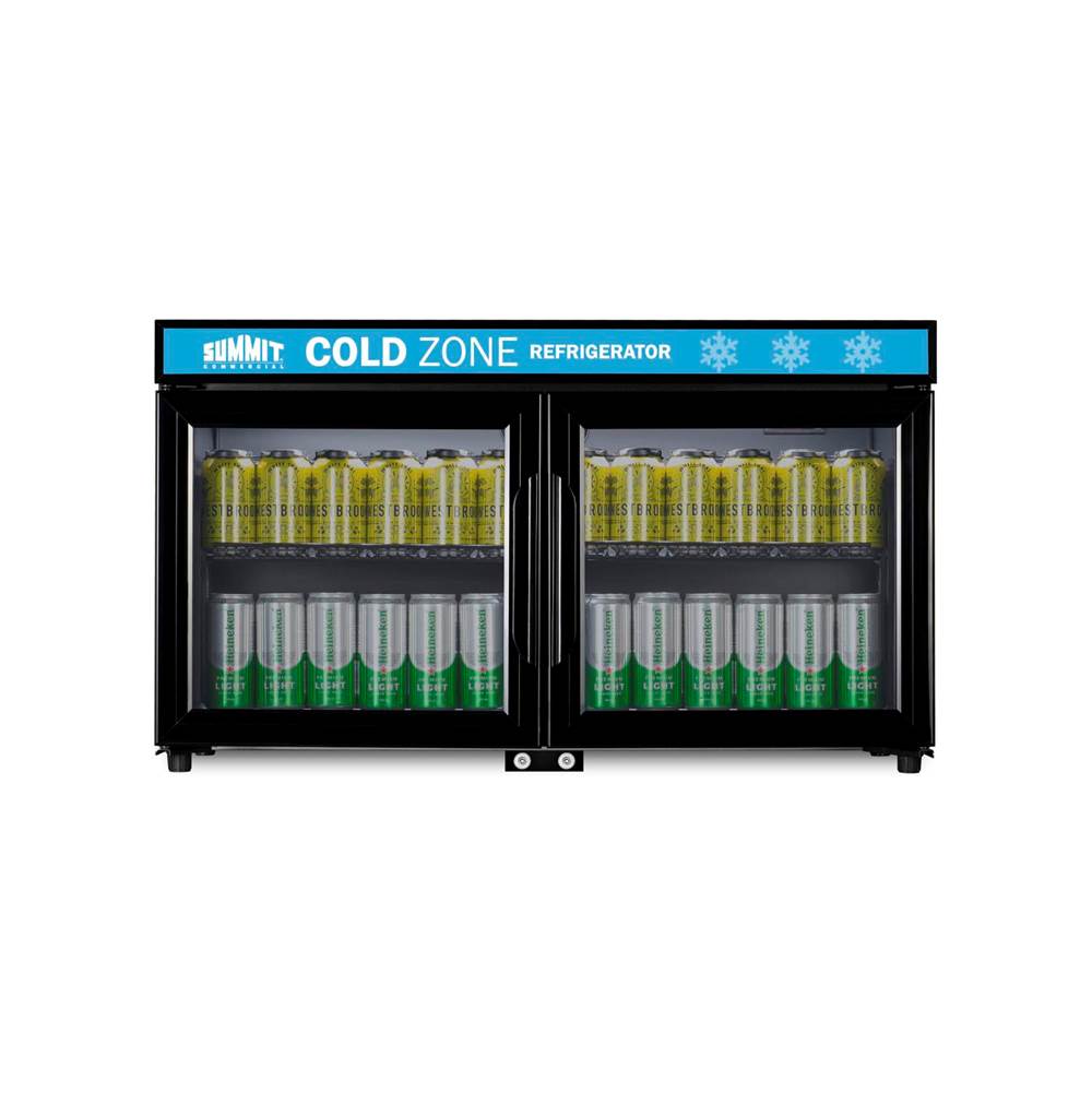 36'' Wide Back Bar Beverage Center, Shallow Depth