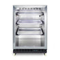 Summit Appliance - 24'' Wide Built-In Mini Reach-In Beverage Center with Dolly