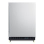Summit Appliance - 24'' Wide Built-In Mini Reach-In Beverage Center with Dolly