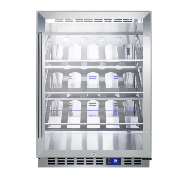 Summit Appliance - 24'' Wide Single Zone Outdoor Commercial Wine Cellar