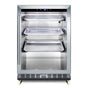 Summit Appliance - 24'' Wide Outdoor Mini Reach-In Beverage Center with Dolly