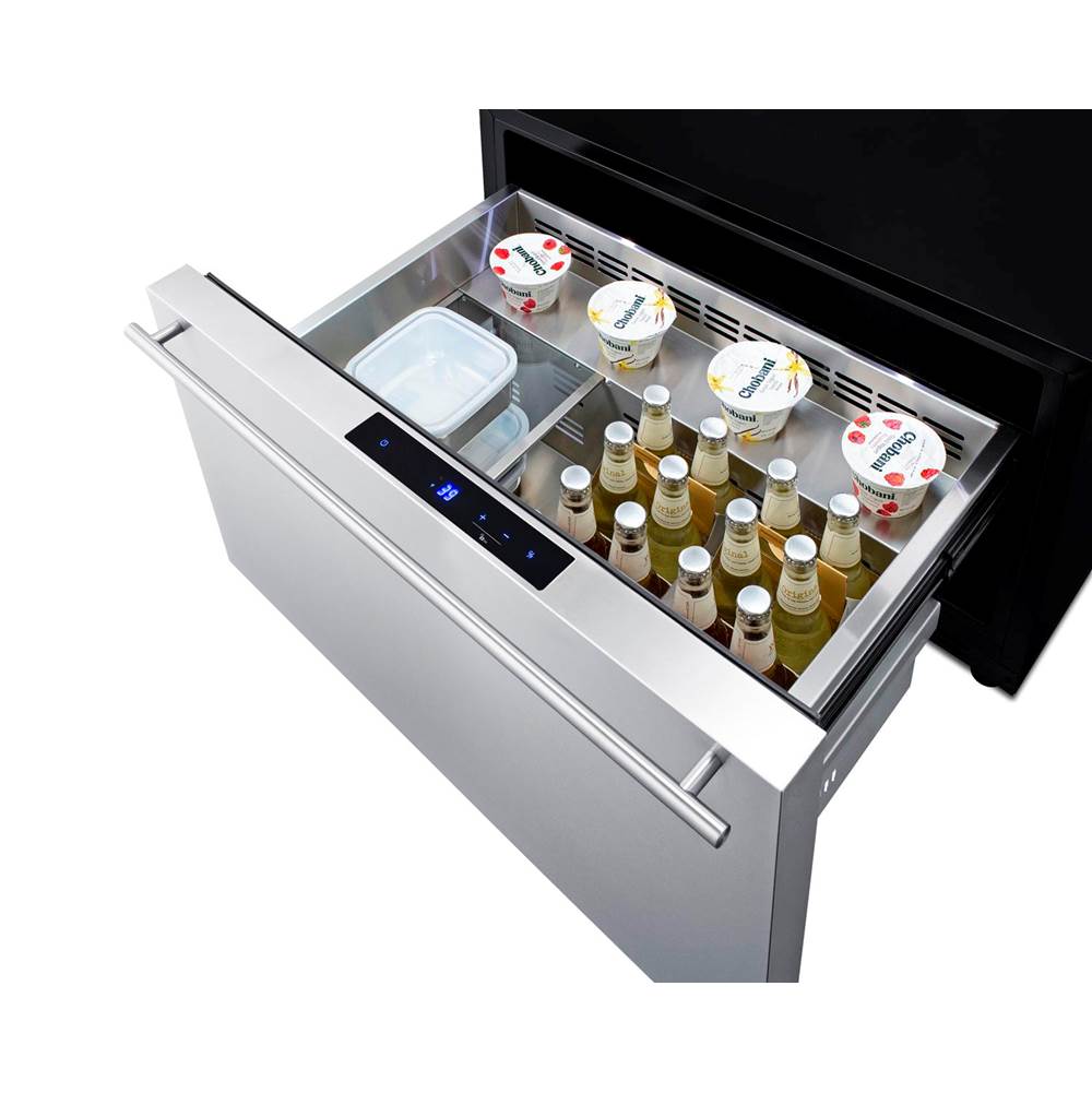 30'' Wide Built-In Outdoor Drawer Refrigerator