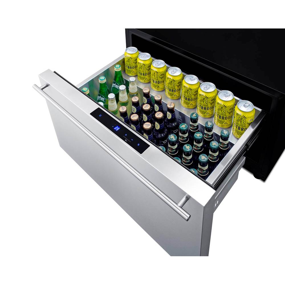 30'' Wide Built-In Outdoor Drawer Refrigerator