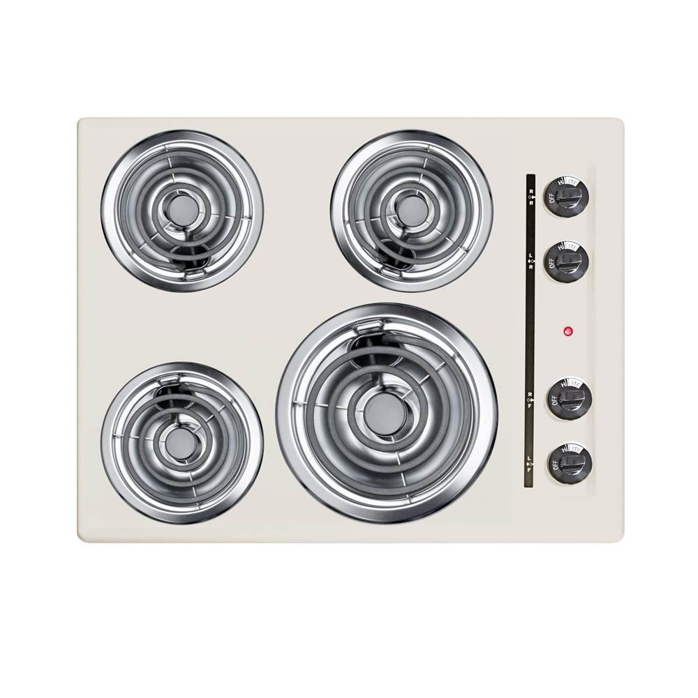 Summit Appliance - 24'' Wide 4-Burner Coil Cooktop