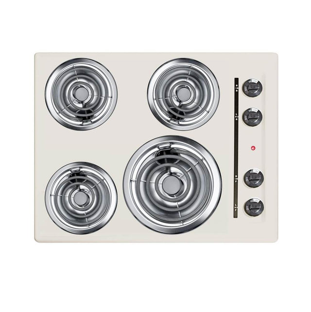 Summit Appliance - 24'' Wide 4-Burner Coil Cooktop