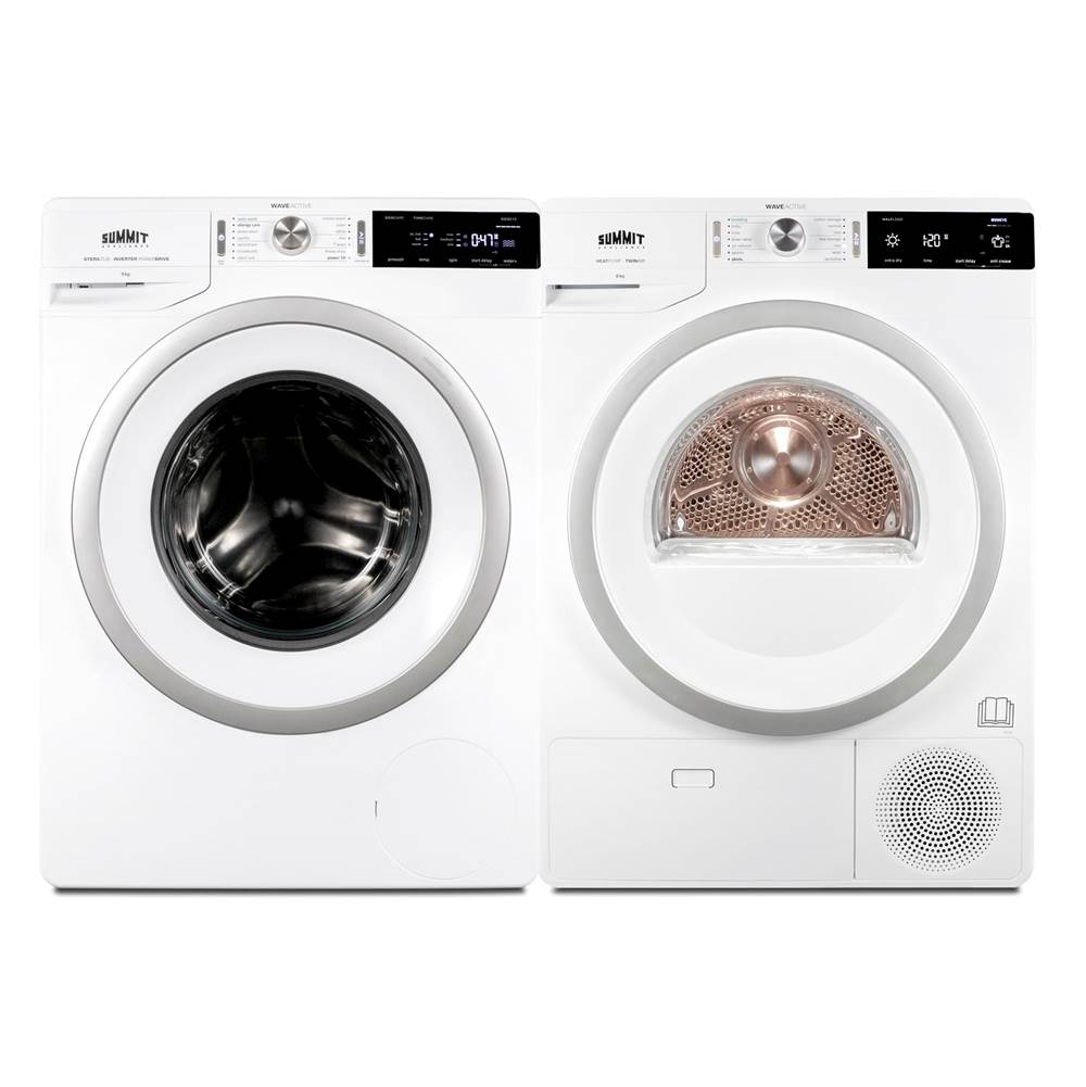 Summit Appliance - Washer/Heat Pump Dryer Combination