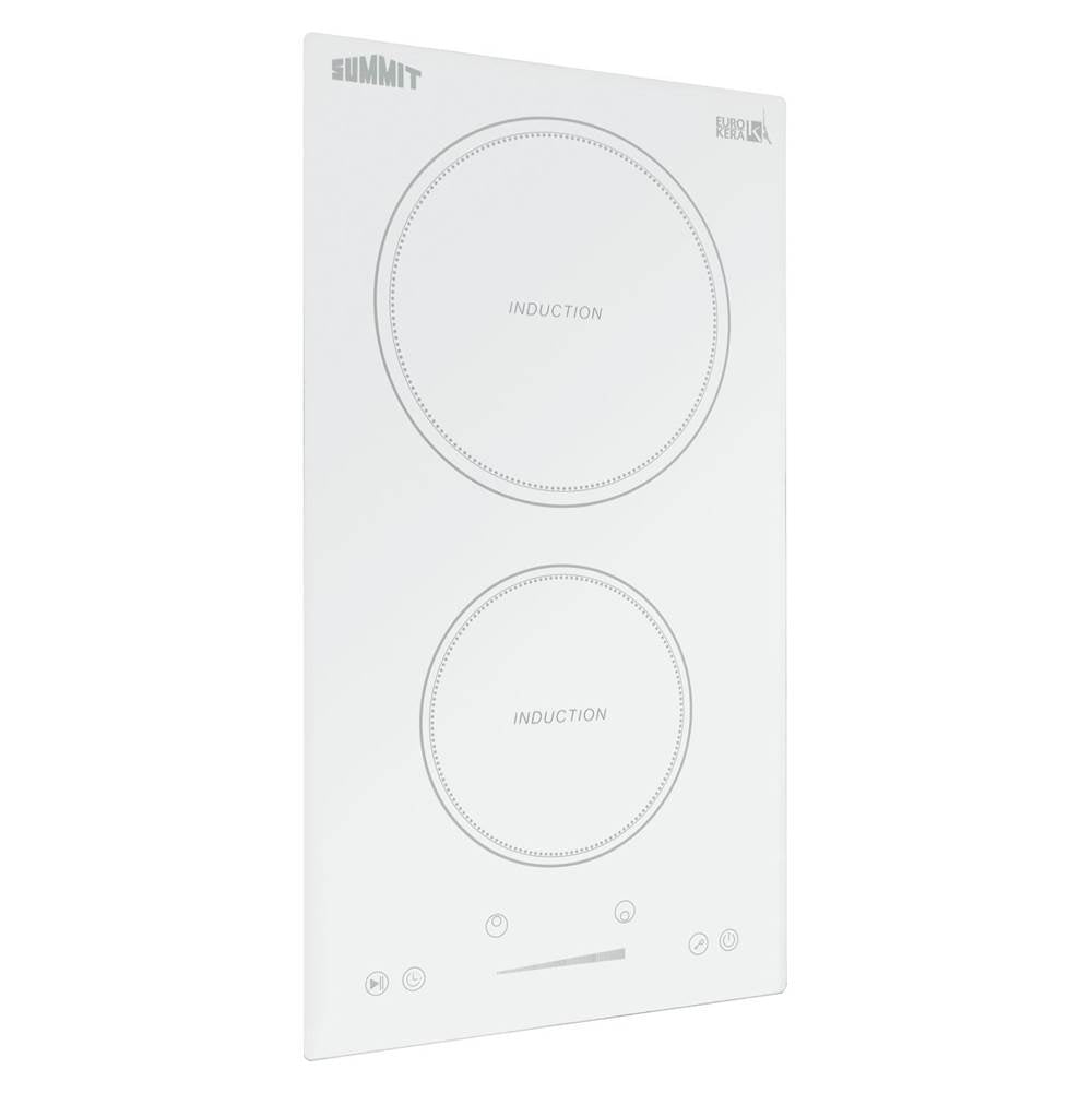 12'' Wide 208-240V 2-Zone Induction Cooktop