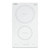 Summit Appliance - 12'' Wide 208-240V 2-Zone Induction Cooktop