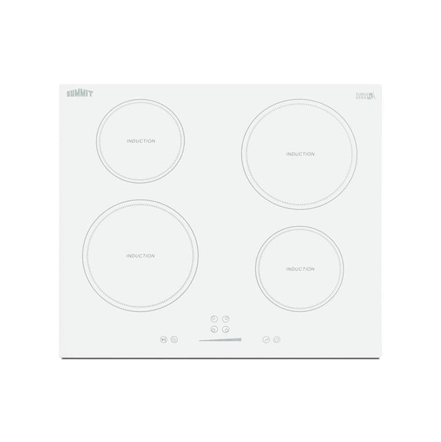 Summit Appliance - 24'' Wide 208-240V 4-Zone Induction Cooktop