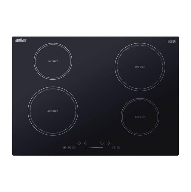 Summit Appliance - 30'' Wide 208-240V 4-Zone Induction Cooktop