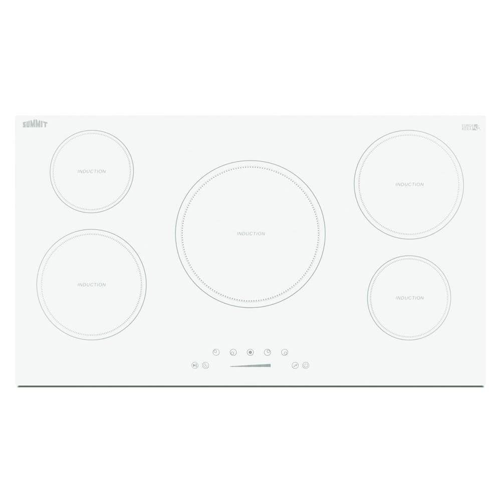 Summit Appliance - 36'' Wide 208-240V 5-Zone Induction Cooktop