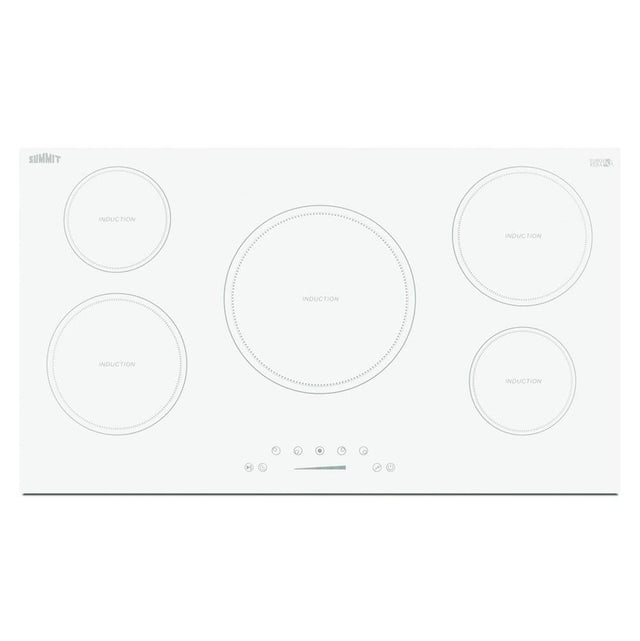 Summit Appliance - 36'' Wide 208-240V 5-Zone Induction Cooktop