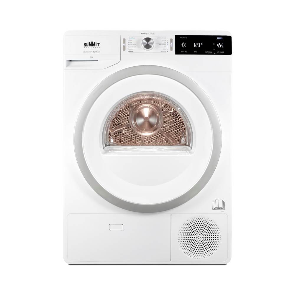Summit Appliance - 24'' Wide 208-240V Heat Pump Dryer