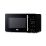 Compact Microwave with USB Ports and Allocator