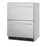 24'' Wide 2-Drawer All-Refrigerator, ADA Compliant