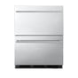Summit Appliance - 24'' Wide 2-Drawer All-Refrigerator, ADA Compliant