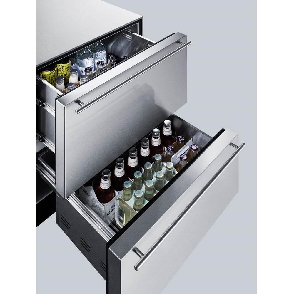 24'' Wide 2-Drawer All-Refrigerator