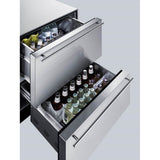 24'' Wide 2-Drawer All-Refrigerator