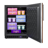 24'' Wide Outdoor All-Freezer With Icemaker (Panel Not Included)
