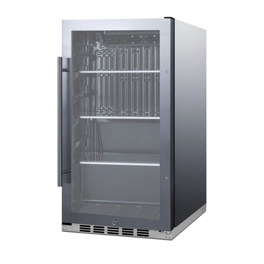 Shallow Depth Indoor/Outdoor Beverage Cooler