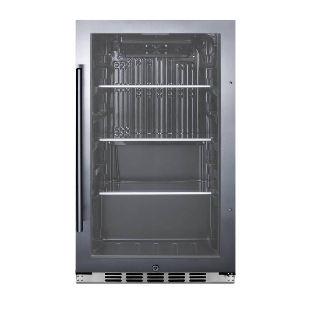 Summit Appliance - Shallow Depth Indoor/Outdoor Beverage Cooler