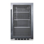 Summit Appliance - Shallow Depth Indoor/Outdoor Beverage Cooler