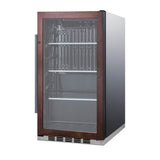 Shallow Depth Indoor/Outdoor Beverage Cooler