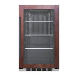 Summit Appliance - Shallow Depth Indoor/Outdoor Beverage Cooler