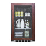 Shallow Depth Indoor/Outdoor Beverage Cooler