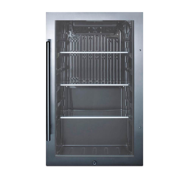 Summit Appliance - Shallow Depth Indoor/Outdoor Beverage Cooler