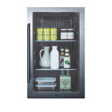 Shallow Depth Indoor/Outdoor Beverage Cooler