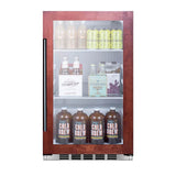 Shallow Depth Indoor/Outdoor Beverage Cooler