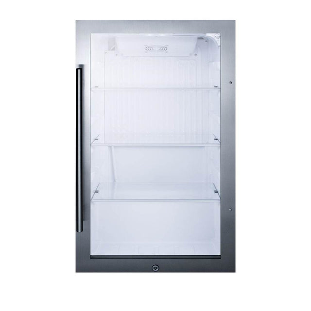 Summit Appliance - Shallow Depth Indoor/Outdoor Beverage Cooler