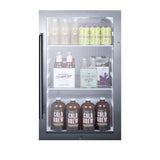 Shallow Depth Indoor/Outdoor Beverage Cooler
