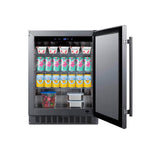 24'' Wide Outdoor All-Refrigerator, ADA Compliant