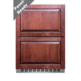 Summit Appliance - 24'' Wide 2-Drawer Refrigerator-Freezer