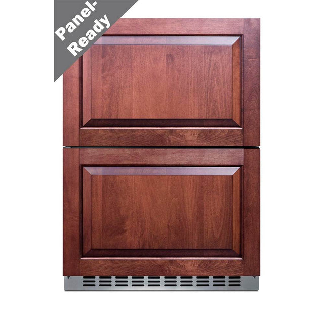 Summit Appliance - 24'' Wide 2-Drawer Refrigerator-Freezer
