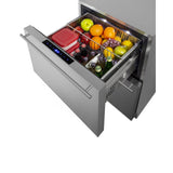 24'' Wide 2-Drawer Refrigerator-Freezer