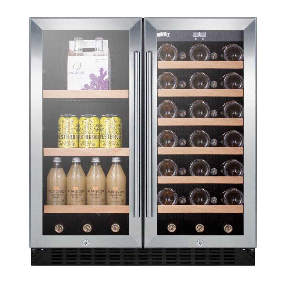 30'' Wide Built-In Wine/Beverage Center