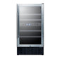 Summit Appliance - 18'' Wide Built-In Wine Cellar, ADA Compliant