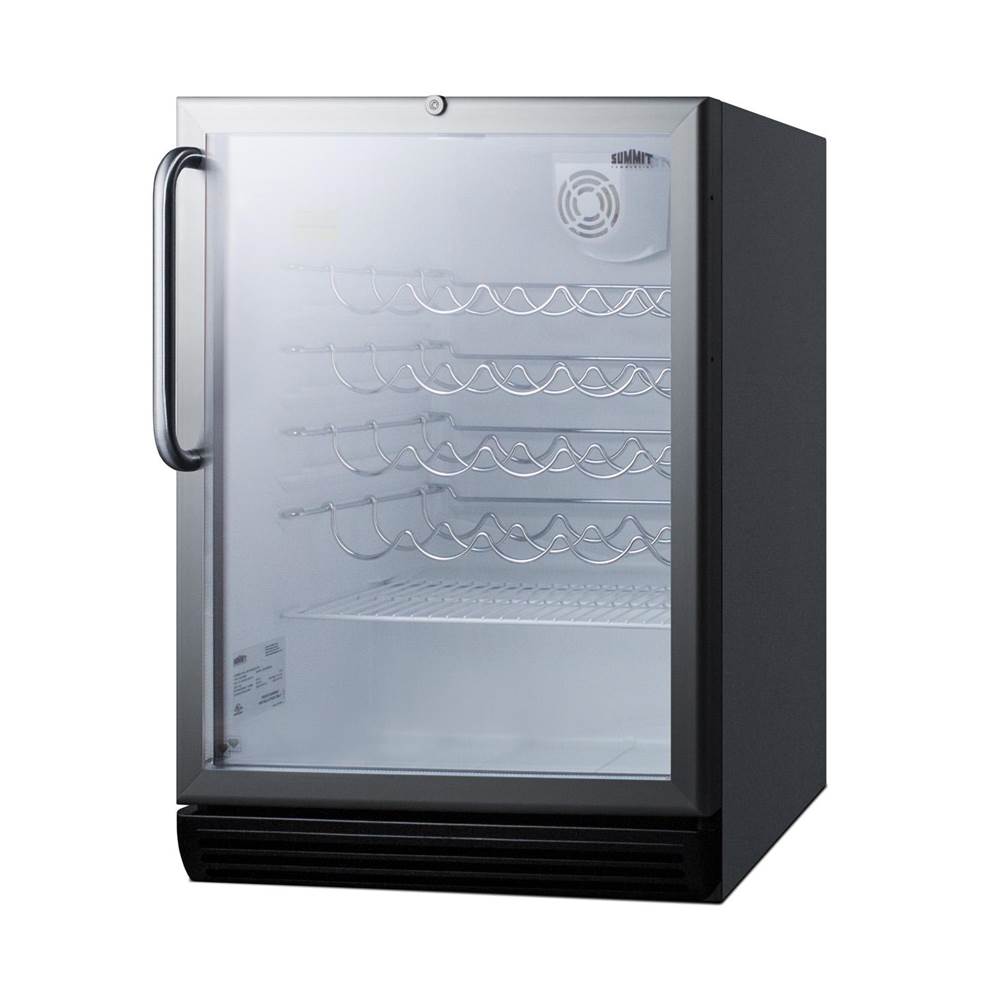 24'' Wide Built-In Wine Cellar, ADA Compliant