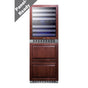 Summit Appliance - 24'' Wide Combination Dual-Zone Wine Cellar and 2-Drawer Refrigerator-Freezer (Panels Not Included)
