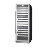 24'' Wide Triple Zone Wine Cellar
