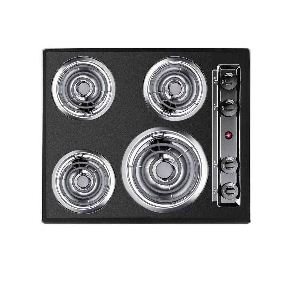 Summit Appliance - 24'' Wide 4-Burner Coil Cooktop