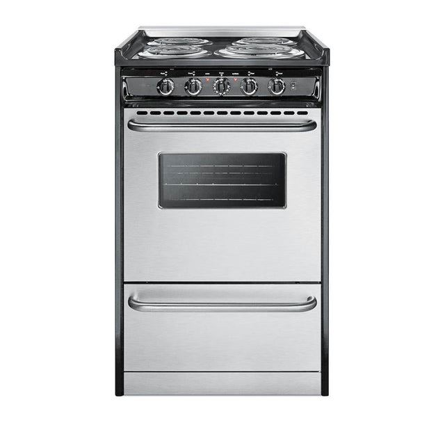 Summit Appliance - 20'' Wide Electric Coil Range