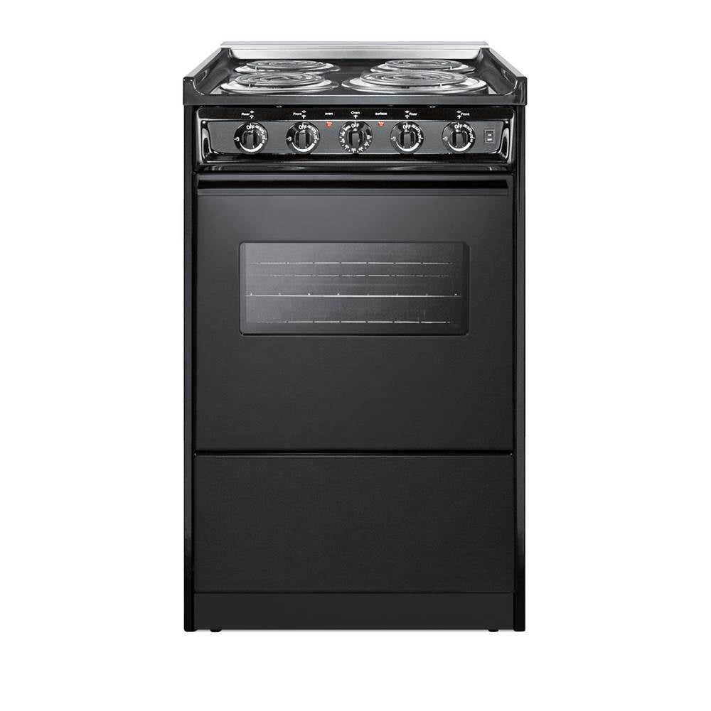 Summit Appliance - 20'' Wide Electric Coil Range