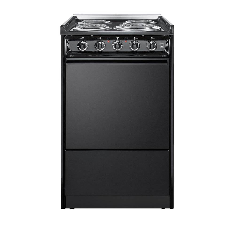 Summit Appliance - 20'' Wide Electric Coil Range