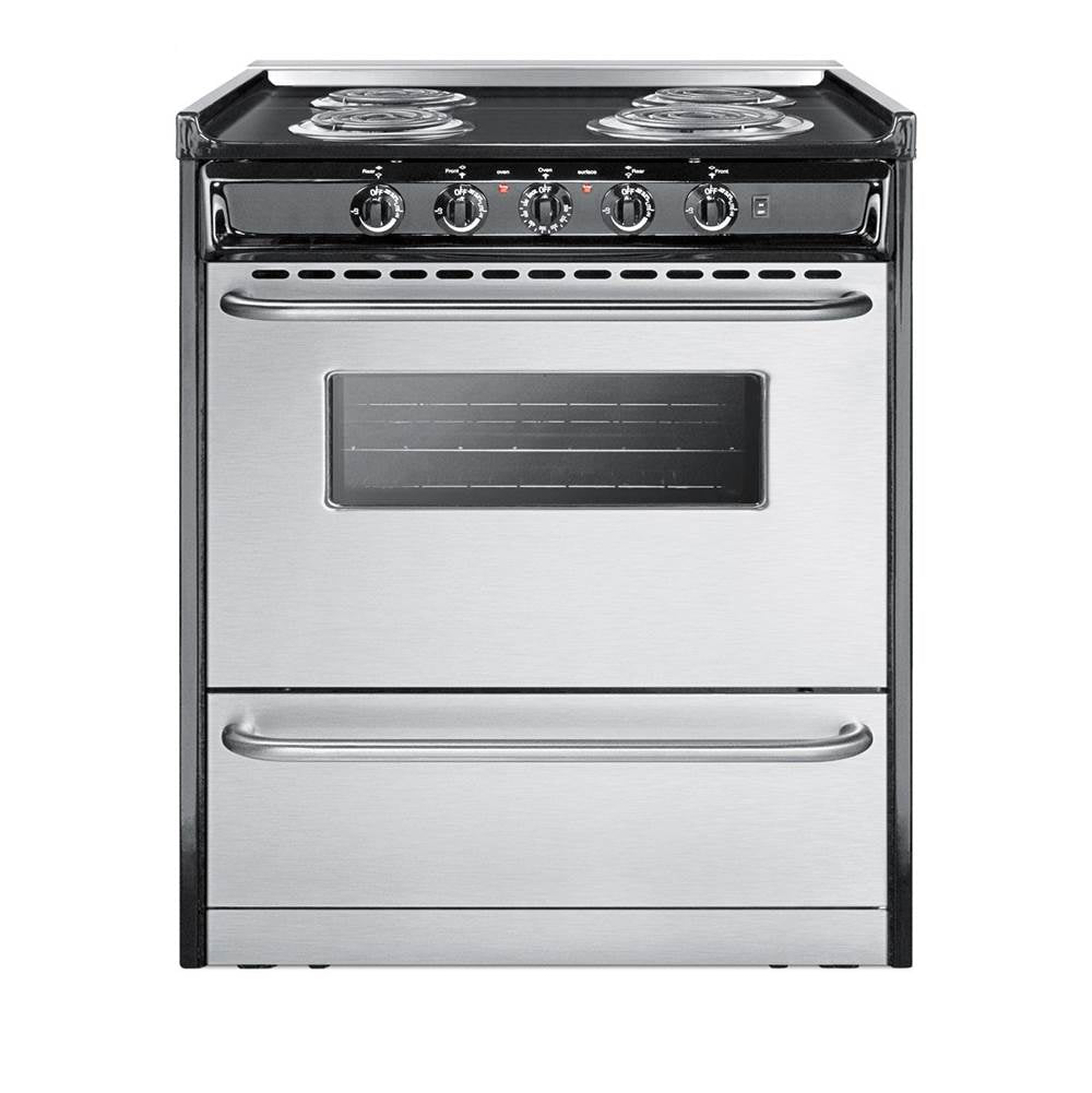 Summit Appliance - 30'' Wide Electric Coil Range