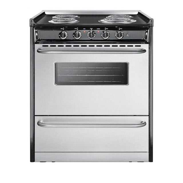 Summit Appliance - 30'' Wide Electric Coil Range