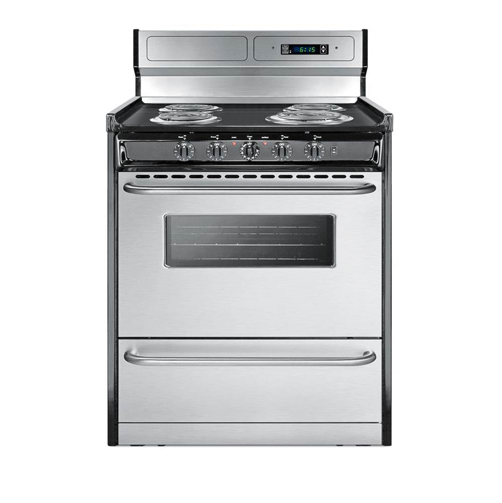 Summit Appliance - 30'' Wide Electric Coil Range